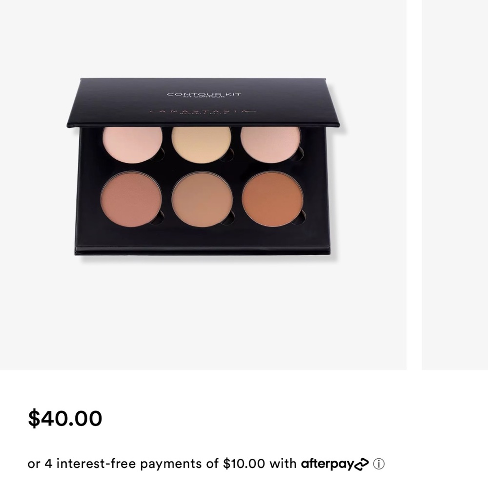 Anastasia Medium To Tan Contour Palette